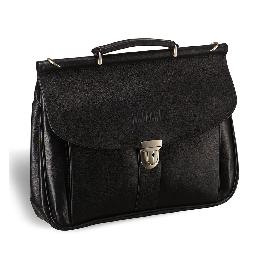 Кожаный портфель BRIALDI Bergamo (Бергамо) black