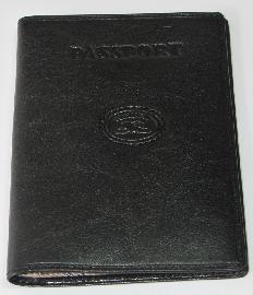 Обложка кожаная для паспорта Tony Perotti 331235 (черный)
