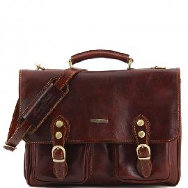 Портфель мужской кожаный на два отделения Tuscany Leather TL141134